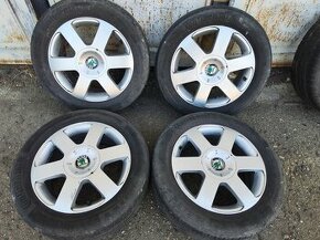 16"alu sada disků Vega 5x112 origo Škoda Octavia 2 Golf 5 6 - 1