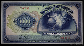 1000 korun 1919