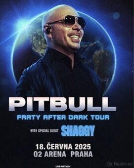 Pitbull Praha 18. června sezení O2 arena