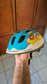 Dětska cyklistická helma BTWIN baby H300 blue