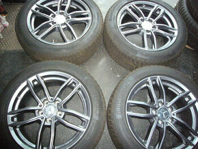 ZIMNÍ ALU KOLA MERCEDES 17" 5x112 7,5" et-42,stř.-66,6 - 1