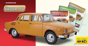 1:8 Škoda 100 DeAgostini kompletní stavebnice