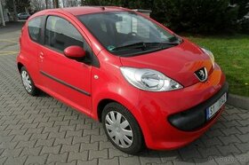 Peugeot 107, 1.0i/50kW, r.2007, 115.410 km- Servis. kniha