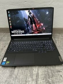 v ZÁRUCE-TOP-HERNÍ NOTEBOOK LENOVO- i5 11.gen,SSD,GTX+Iris