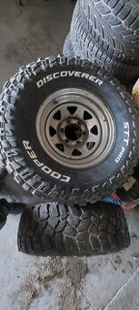 Disky 6x139,7 s pneu Cooper 285/75 r15 - 1