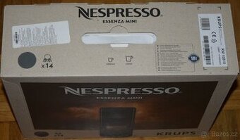 NESPRESSO KRUPS Essenza Mini Intense, kapslový, tlak 19bar -