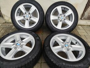 ALU 5x120 r16 BMW + ZIMNÍ PNEU SLUŠNÉ