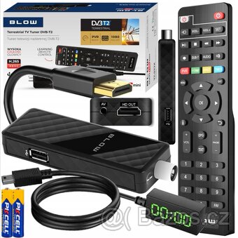 SET - TOP BOX, TV TUNER DVB-T2 HEVC H.265 FULL HD