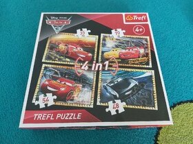 Puzzle Trefi 4v1 Blesk Mcqueen - 1