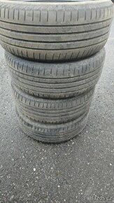 Sada letních pneu rozměr 225/50/18 značka Bridgestone