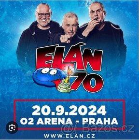 Elán 70 v Prahe 20.9.2024