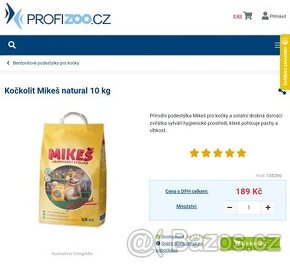 Kočkolit Mikeš 10 kg