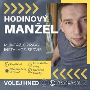 Hodinový manžel, práce všeho druhu