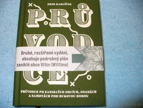 kniha Průvodce po zaniklých obcích pod Buk. horou