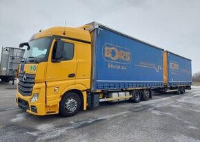 Prodám Valník Mercedes-Benz Actros 2542 L/NR průchozí soup