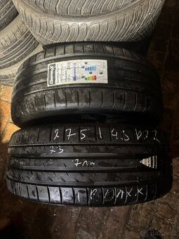 Letní pneu 2x275/45 R22 Gripmax nové