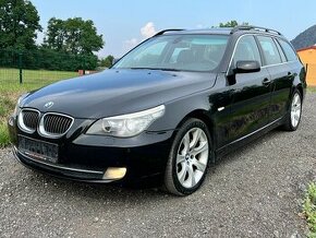 BMW E61 525D 145KW,2007,KŮŽE,XENON,ALU18,PANORAMA,TZ,BEZ RZI - 1