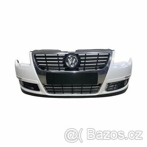 Přední nárazník bílá barva LB9A VW Passat B6 r.v. 2010