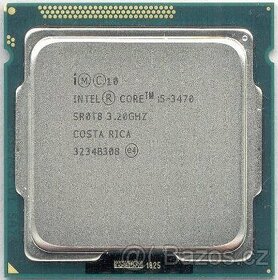 i5-3470 3,2-3,6Ghz LGA 1155 až 32GB DDR3 PCIe 3.0 - 1