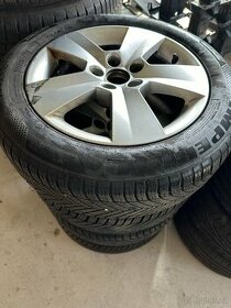 Zimní Alu sada kol Škoda 5JA601025N ET38 185/60 R15 84H