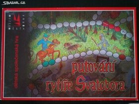 Desková hra - Putování rytíře Svatobora RARITA - 1