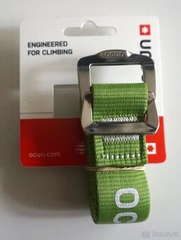 Nový zelený pásek na kalhoty zn.Ocun Belt SB 28 mm