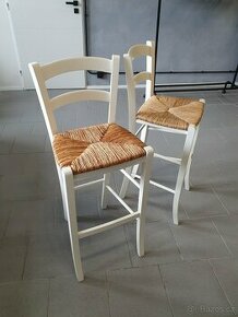 Zánovní s stylové židle / barovky - 1