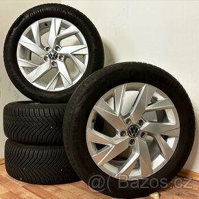 VW TIGUAN 5x112 ET43+CELOROČNÍ 235/55R18 7/4,5mm - 1