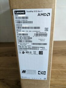 Lenovo ThinkPad X13 Gen 3 - NOVÝ, NEROZBALENÝ