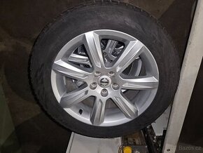 Disky Volvo originál a zimní pneu 255/55 r17