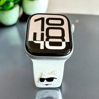 Apple Watch 10 46 GPS stříbrný hliník