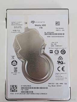Disk 2,5" SATA 1TB Seagate