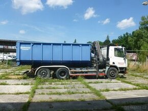 Daf 75CF kontejner+hydraulická ruka