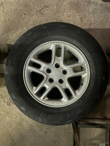 Sada kol Land Rover 5x120 7Jx17 ET53 z Discovery 3 vč pneu - 1