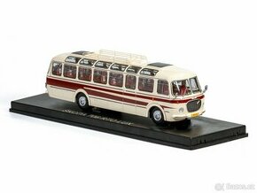 Kovový model autobusu Škoda 706 RTO Lux v měřítku 1:43 - 1