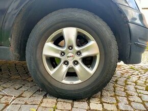 Alukola SsangYong 5x130 r16 s pneu 225/75 R16 - 5 mm