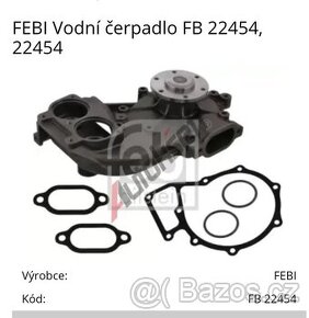 Vodni čerpadlo Febi 22454 Mercedes actros mp4