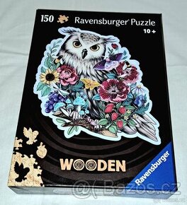 Dřevěné puzzle sova 150 ks Ravensburger