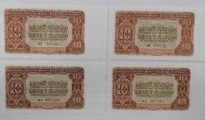 10korun Československých 1953 UNC