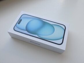 APPLE iPhone 15 256GB Blue - ZÁRUKA - NEPOUŽIT - 1