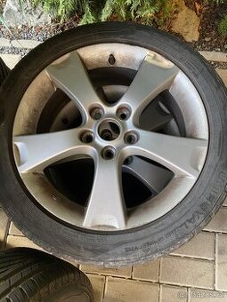 Alu kola 17” 5x114,3 a pneu 205/50/R17