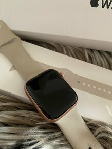 Apple Watch SE 44mm gold alu starlight sport band gps