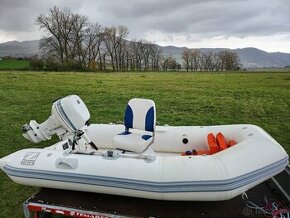 Rib člun Zodiac 310, motor 4takt 5hp(8), sedacka