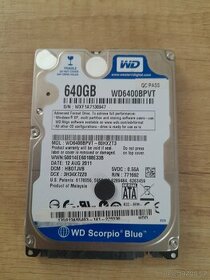 Harddisk 640 Gb