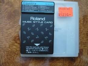 Roland  Musixc Stale Card