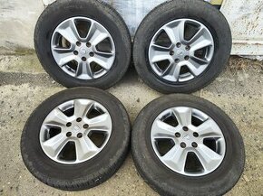 16"alu sada 5x114 origo Dacia Duster 4x4 215/65 Continental