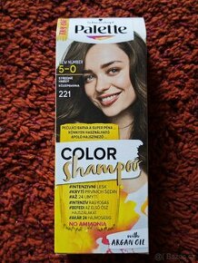 Barva na vlasy - PALETTE COLOR SHAMPOO - světle hnědá - 1