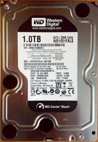 1 TB sata disk WD1001FALS 32 MB cache 7200RPM