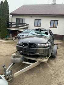 Prodám náhradní díly na Bmw e46 318d 330xd