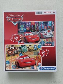 Puzzle Disney Cars (Auta) - 2x 60 dílků